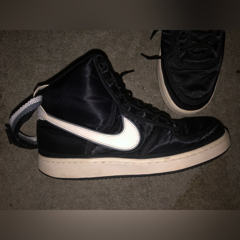 Preowned Nike Vandal High Supreme Black Size 7Youth